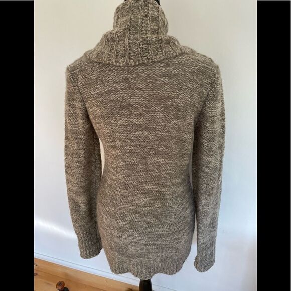 Like, love cowl neck light/ dark blend knit sweater, size M - Picture 5 of 7